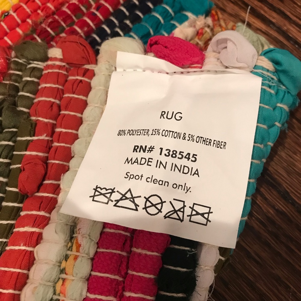 Chindi | Colorful Woven Rag Rug - Picture 5 of 7